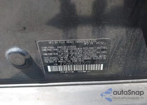 2013 Subaru Forester 2.5X Premium from USA, damaged, VIN JF2SHADC5DG415177